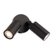 WAC WS-W230302 Cylinder 33W LED Outdoor Wall Sconce-Black
