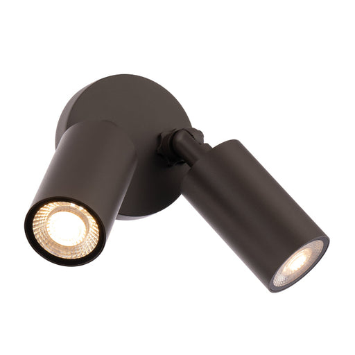 WAC WS-W230302 Cylinder 33W LED Outdoor Wall Sconce-Bronze