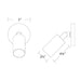 WAC WS-W230301 Cylinder 17W LED Outdoor Wall Sconce