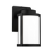 WAC WS-W250110 Lantern 1-lt 10" Tall LED Outdoor Wall Sconce, 5CCT - Black