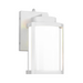 WAC WS-W250110 Lantern 1-lt 10" Tall LED Outdoor Wall Sconce, 5CCT - White