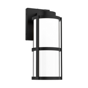 WAC WS-W250114 Lantern 1-lt 14" Tall LED Outdoor Wall Sconce, 5CCT - Black