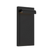 WAC WS-W250212 Cap 1-lt 12" Tall LED Outdoor Wall Sconce, 5CCT - Black