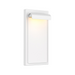 WAC WS-W250212 Cap 1-lt 12" Tall LED Outdoor Wall Sconce, 5CCT - White