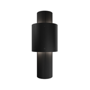 dweLED WS-W32514 Piston 1-lt 14" Tall LED Outdoor Wall Sconce - Black