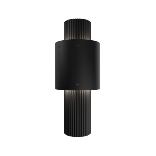 dweLED WS-W32514 Piston 1-lt 14" Tall LED Outdoor Wall Sconce - Black