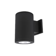 WAC DS-WS05 Tube Architectural 5" 25W LED Single Wall Mount, 25° Beam - Black