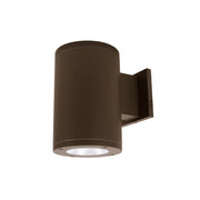WAC DS-WS05 Tube Architectural 5" 25W LED Single Wall Mount, 33° Beam - Bronze