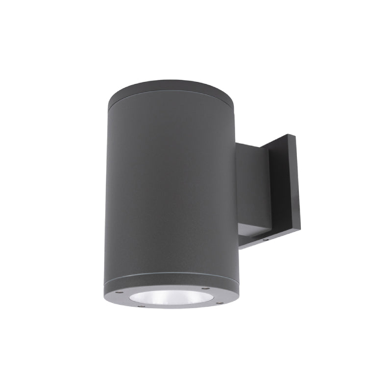 WAC DS-WS05 Tube Architectural 5" 25W LED Single Wall Mount, 25° Beam - Graphite