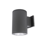 WAC DS-WS05 Tube Architectural 5" 25W LED Single Wall Mount, 16° Beam - Graphite