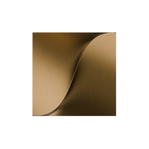 dweLED WS101606 Double Diamond 1-lt 6" LED Wall Sconce, 4CCT - Aged Brass