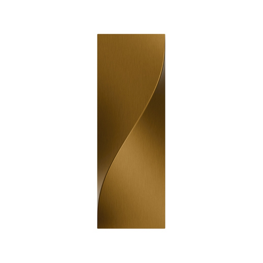 dweLED WS101620 Double Diamond 1-lt 20" Tall LED Wall Sconce, 4CCT - Aged Brass