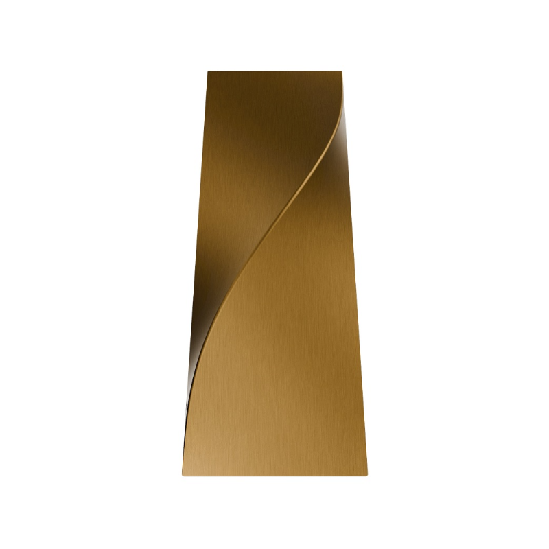 dweLED WS101620 Double Diamond 1-lt 20" Tall LED Wall Sconce, 4CCT - Aged Brass