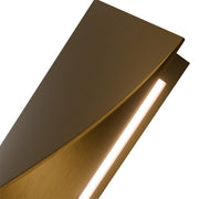 dweLED WS101620 Double Diamond 1-lt 20" Tall LED Wall Sconce, 4CCT