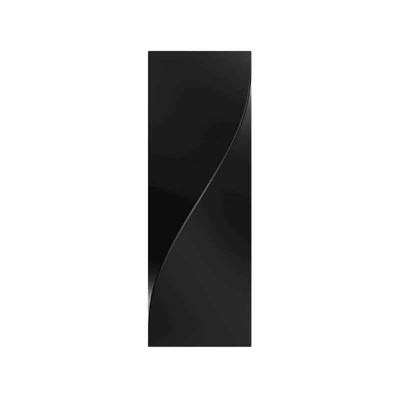dweLED WS101620 Double Diamond 1-lt 20" Tall LED Wall Sconce, 4CCT - Black
