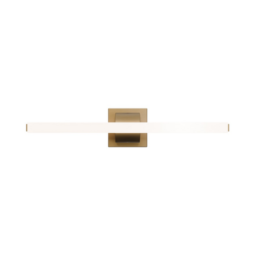 dweLED WS103624 Flatte 1-lt 24" LED Vanity, 4CCT - Aged Brass