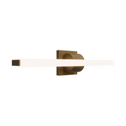 dweLED WS103624 Flatte 1-lt 24" LED Vanity, 4CCT - Aged Brass