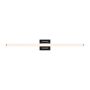 dweLED WS103634 Flatte 1-lt 34" LED Vanity, 4CCT - Black