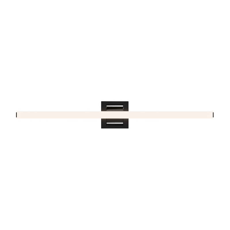 dweLED WS103634 Flatte 1-lt 34" LED Vanity, 4CCT - Black
