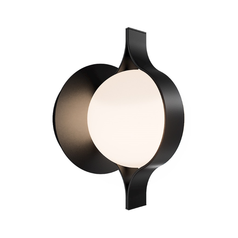 dweLED WS104609 Ellaria 1-lt 9" Tall LED Bath & Wall Sconce - Black