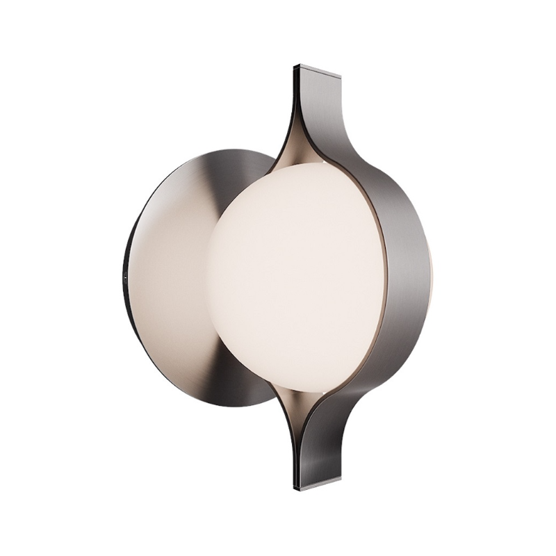 dweLED WS104609 Ellaria 1-lt 9" Tall LED Bath & Wall Sconce - Brushed Nickel