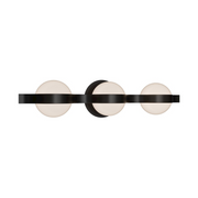 dweLED WS104625 Ellaria 3-lt 25" LED Vanity - Black