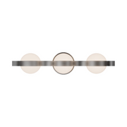 dweLED WS104625 Ellaria 3-lt 25" LED Vanity - Brushed Nickel