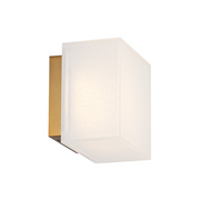 dweLED WS105605 Moxee 1-lt 5" LED Wall Sconce, 4CCT - Aged Brass
