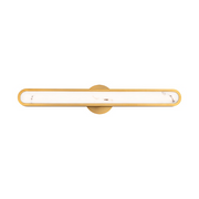 dweLED WS107633 Serena 1-lt 33" LED Vanity - Aged Brass