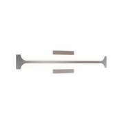 dweLED WS108624 Bifold 1-lt 24" LED Vanity - Brushed Nickel