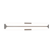 dweLED WS108636 Bifold 1-lt 36" LED Vanity - Brushed Nickel