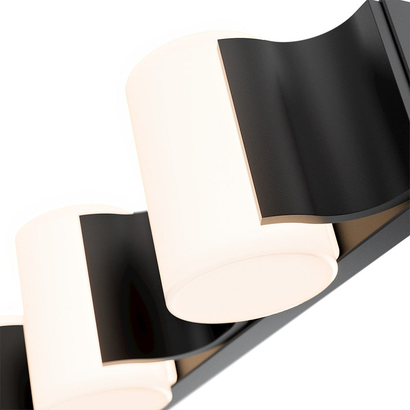 dweLED WS114624 Circle Line 3-lt 24" LED Vanity, 4CCT
