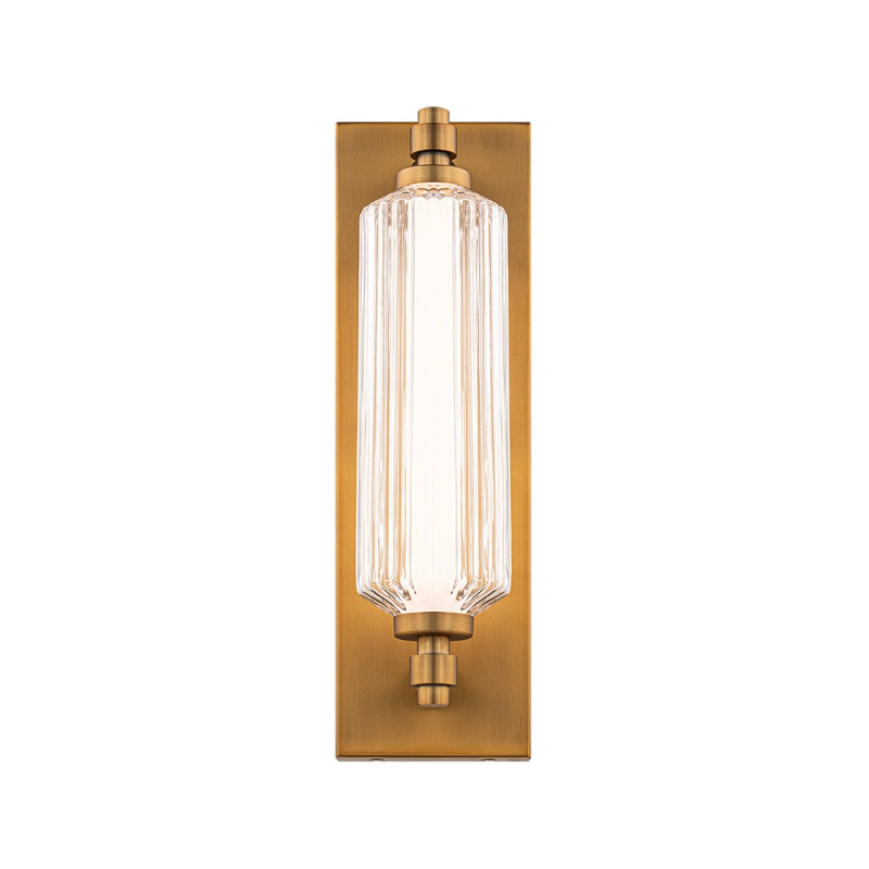 dweLED WS118618 Portos 1-lt 18" Tall LED Wall Sconce, 4CCT
