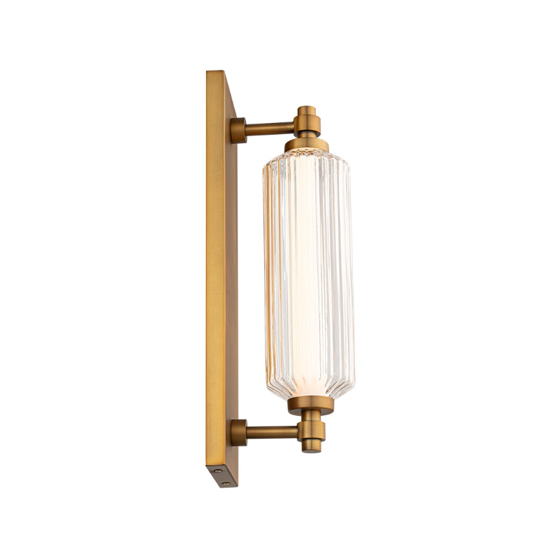 dweLED WS118618 Portos 1-lt 18" Tall LED Wall Sconce, 4CCT