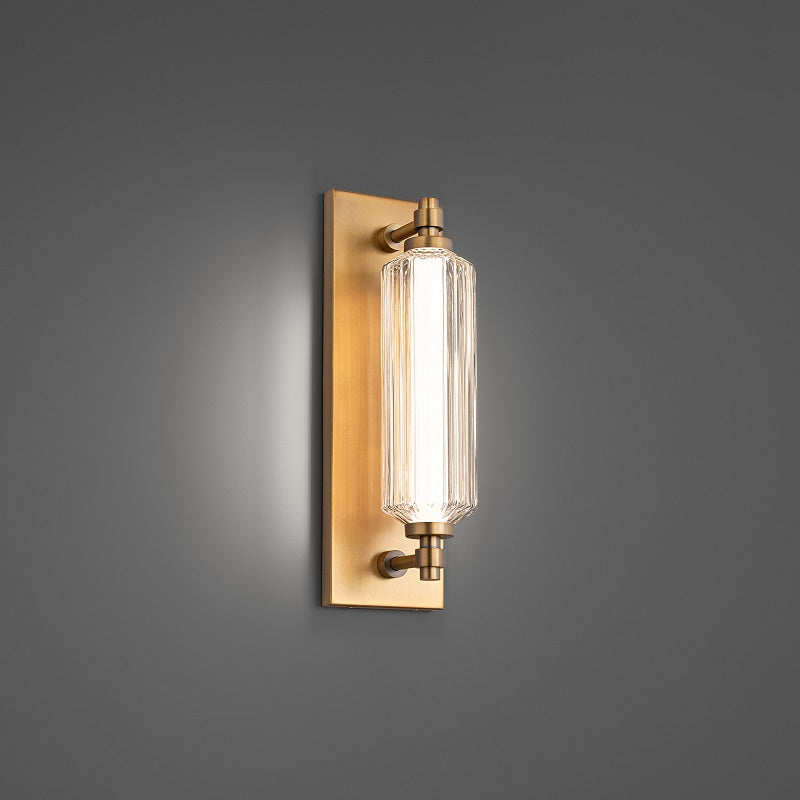 dweLED WS118618 Portos 1-lt 18" Tall LED Wall Sconce, 4CCT