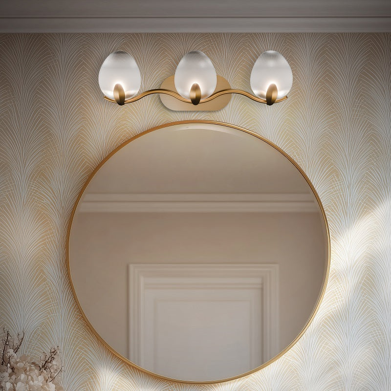 dweLED WS122627 Tressa 3-lt 27" LED Vanity, 4CCT