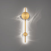 dweLED WS124628 Clocker 1-lt 28" Tall LED Wall Sconce, 4CCT