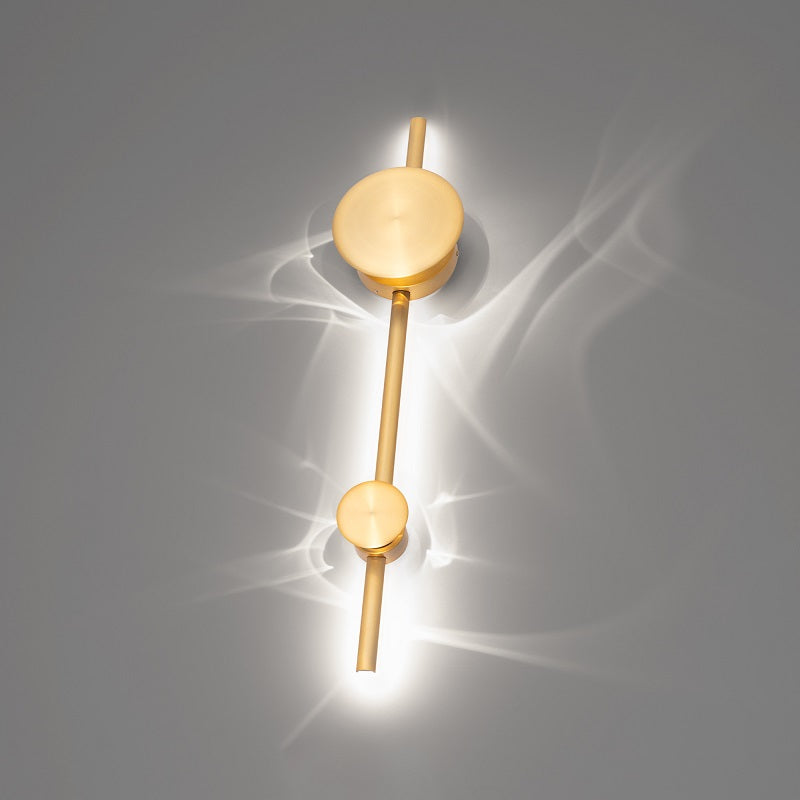 dweLED WS124628 Clocker 1-lt 28" Tall LED Wall Sconce, 4CCT