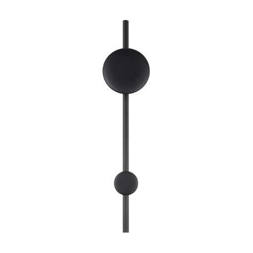 dweLED WS124628 Clocker 1-lt 28" Tall LED Wall Sconce, 4CCT - Black