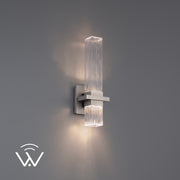 Modern Forms WS200615-TWA Cinaplex 1-lt 15" Tall LED Wall Sconce-Brushed Nickel