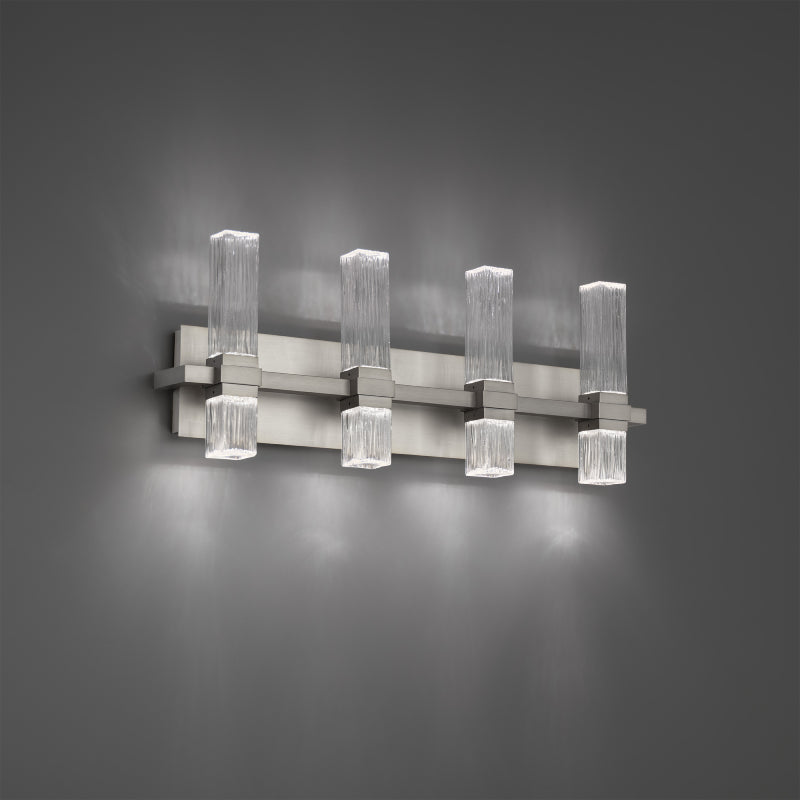Modern Forms WS200624-TWA Cinaplex 4-lt 25" LED Vanity Light-Brushed Nickel
