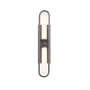 Modern Forms WS208625 Whitt 2-lt 25" Tall LED Wall Sconce, 4CCT Selectable-Antique Nickel