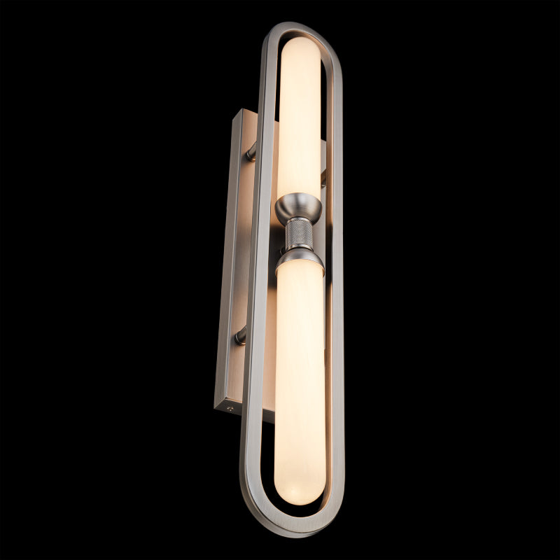 Modern Forms WS208625 Whitt 2-lt 25" Tall LED Wall Sconce, 4CCT Selectable-Antique Nickel