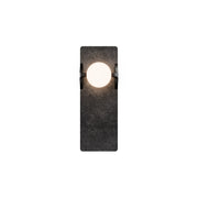 Modern Forms WS220614 Okemo 1-lt 14" Tall LED Wall Sconce, 4CCT Selectable-Basalt Stone/Black