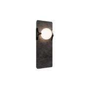 Modern Forms WS220614 Okemo 1-lt 14" Tall LED Wall Sconce, 4CCT Selectable-Basalt Stone/Black