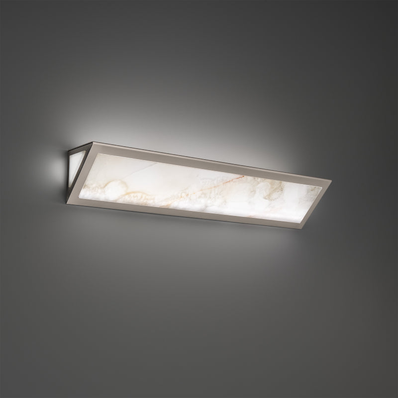 Modern Forms WS228628 Lena 1-lt 28" LED Vanity Light, 4CCT Selectable-Brushed Nickel