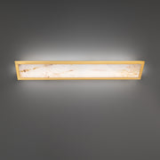 Modern Forms WS228636 Lena 1-lt 36" LED Vanity Light, 4CCT Selectable-Aged Brass