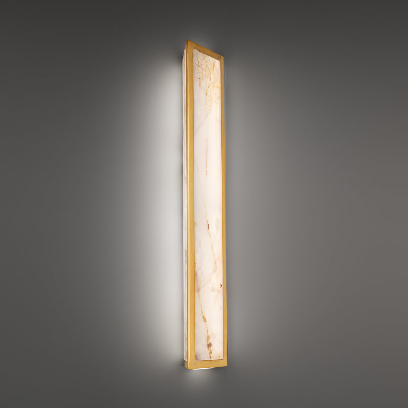 Modern Forms WS228636 Lena 1-lt 36" LED Vanity Light, 4CCT Selectable-Aged Brass