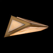 Modern Forms WS228636 Lena 1-lt 36" LED Vanity Light, 4CCT Selectable-Aged Brass