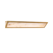 Modern Forms WS228636 Lena 1-lt 36" LED Vanity Light, 4CCT Selectable-Aged Brass